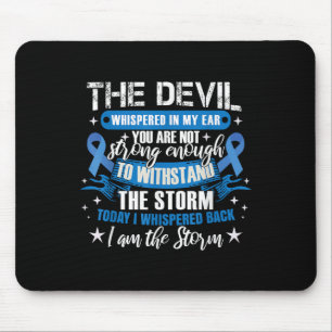 Mousepad Fita Azul _ Cancer Colorretal Colonscopia W
