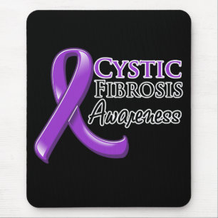 Mousepad Fita da consciência da fibrose cística