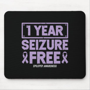 Mousepad Fita de 1 Ano Livre de Crise de Conscientização da