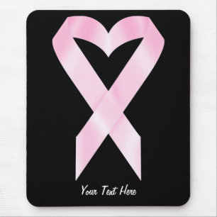 Mousepad Fita de câncer de mama (customizável)