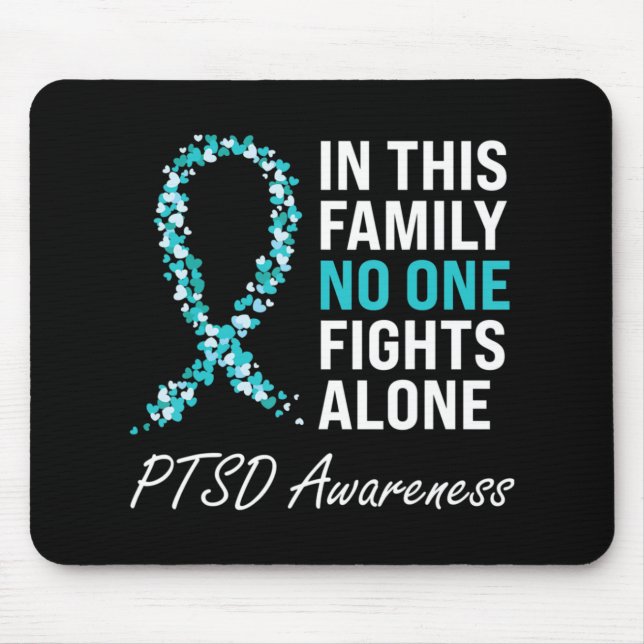 Mousepad Fita de Teto de Consciência PTSD (Frente)