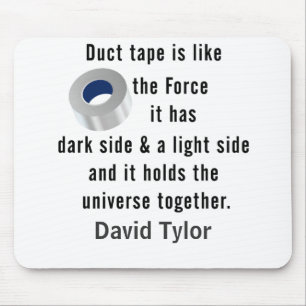 Mousepad Fita Duct, humor de engenharia