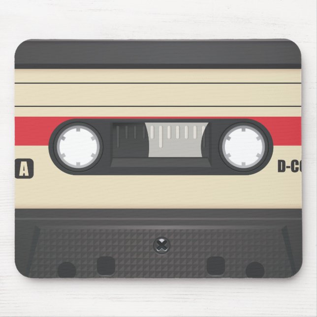 Mousepad Fita em caixa - Vermelho sunset (Frente)