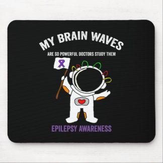 Mousepad Fita púrpura de sensibilização para a epilepsia - 