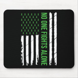 Mousepad Fita Verde de Sensibilização para a Saúde Mental