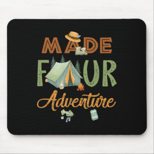 Mousepad Fiz Quatro Aventura 4º Aniversário Acampamento Tem