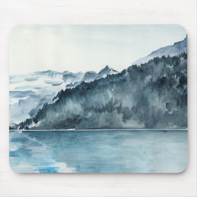 Mousepad Fjords de inverno (Frente)