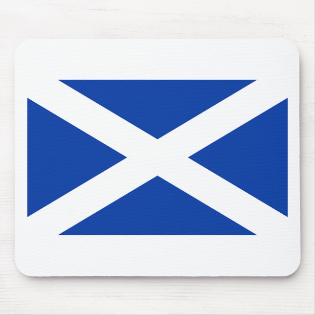 Mousepad Flag of Scotland Saltyre - High Quality Image (Frente)