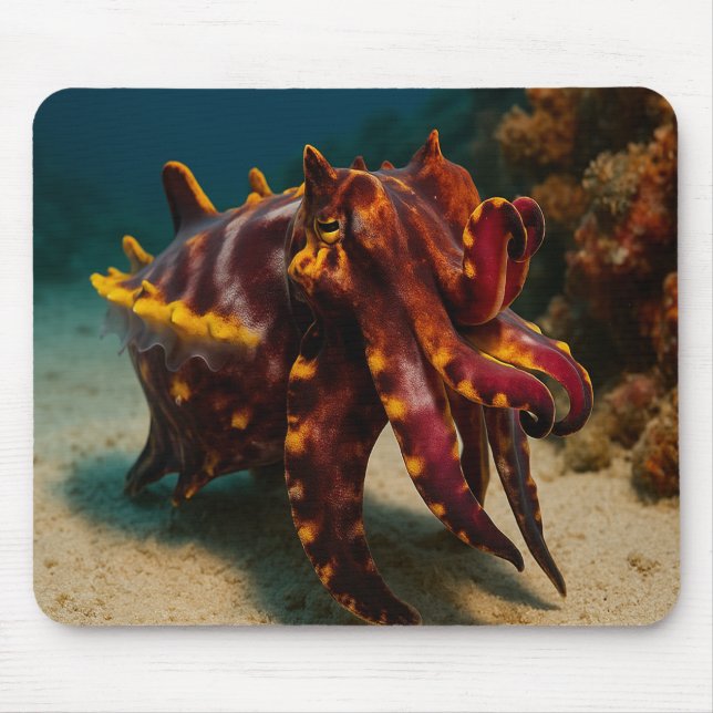 Mousepad Flamboyant Cuttlefish (Frente)