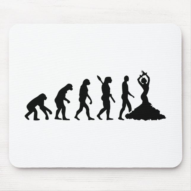 Mousepad Flamenco da evolução (Frente)