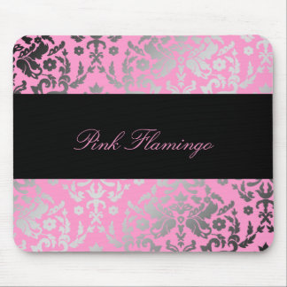 Mousepad flamingo do rosa do damasco 311-Dazzling