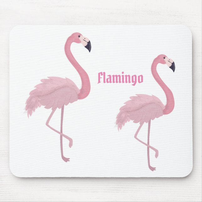 Mousepad Flamingo Rosa (Frente)