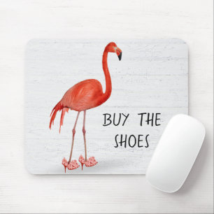 Mousepad Flamingo Rosa Em Altos Saltos