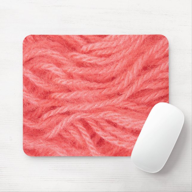 Mousepad Flamingo Yarn Rosa (Com mouse)