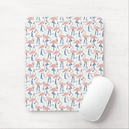 Mousepad flamingos cor-de-rosa