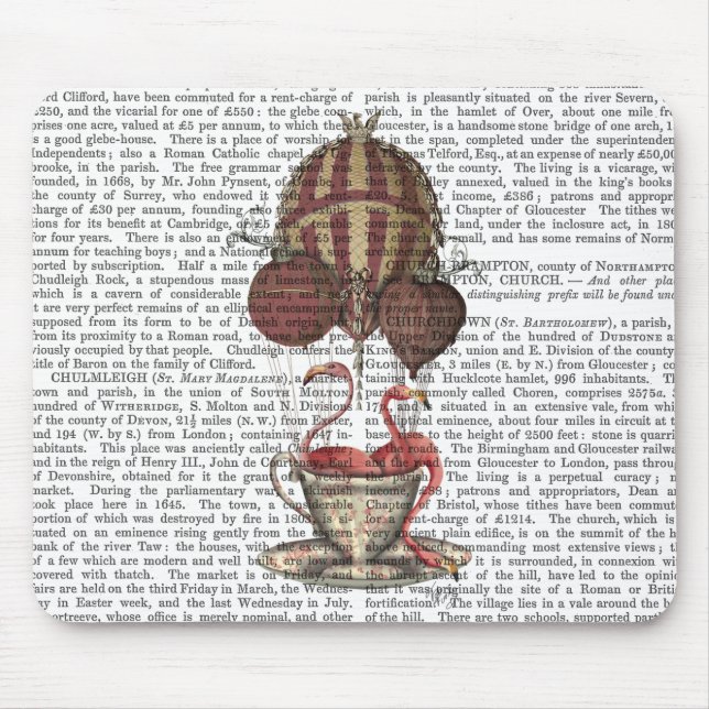 Mousepad Flamingos em Teacup (Frente)