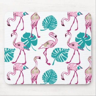 Mousepad Flamingos Rosa