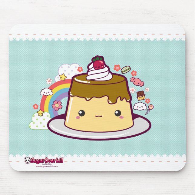 Mousepad Flan de Kawaii (Frente)