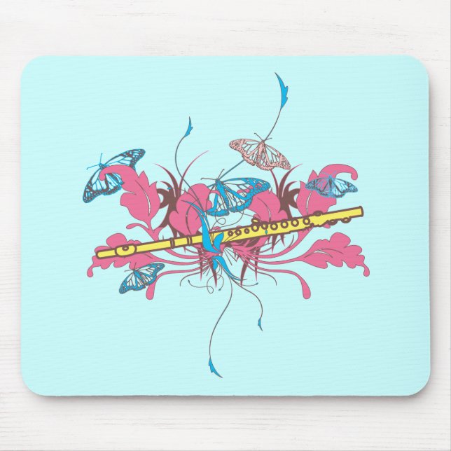 Mousepad Flauta borboleta (Frente)