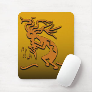 Mousepad Flauta esquerda do revestimento que joga o músico
