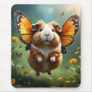 Mousepad "Flautim Paws: O Porco-guineense Voa"
