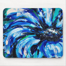 Mousepad Fleur bleue