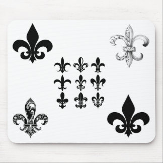 Mousepad fleur-de-lis