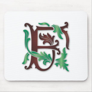 Mousepad Fleur-de-lis F Monograma