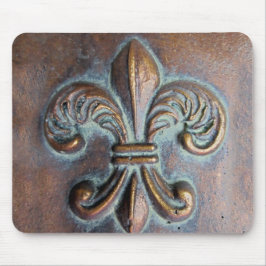 Mousepad Fleur De Lis, Impresso De Olho De Cobre