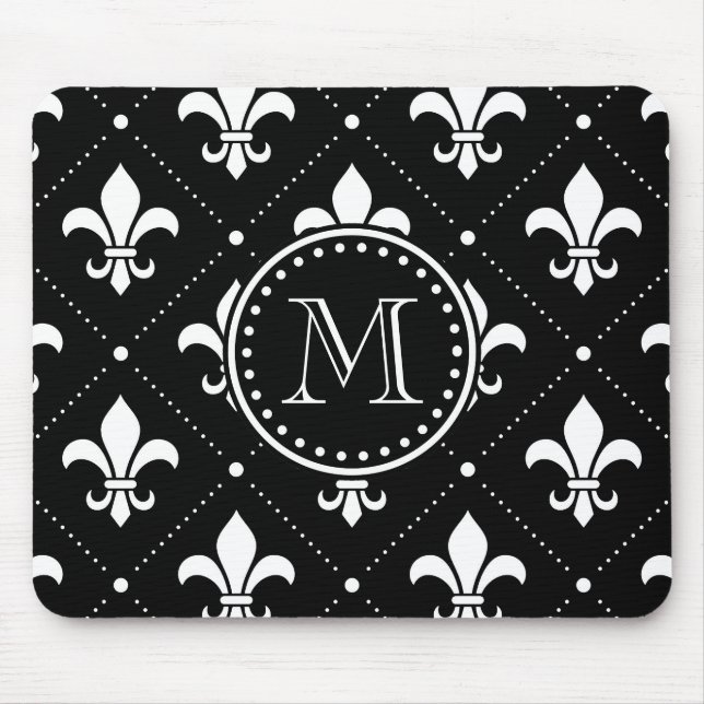 Mousepad Fleur De Lis Pattern (Frente)