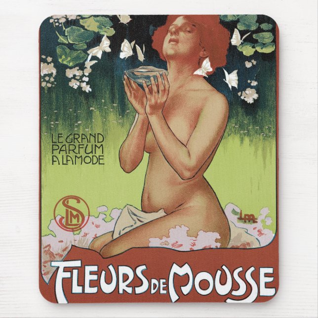 Mousepad Fleurs de Mousse (Frente)