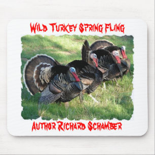 Mousepad Fling selvagem do primavera de Turquia, rick