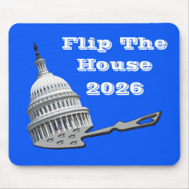 Mousepad Flip The House Vote Blue 2026