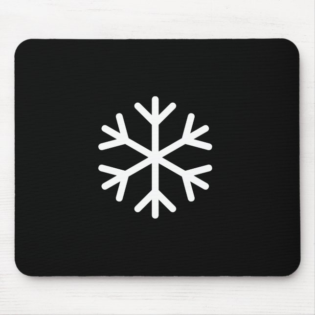 Mousepad Floco de neve (Frente)