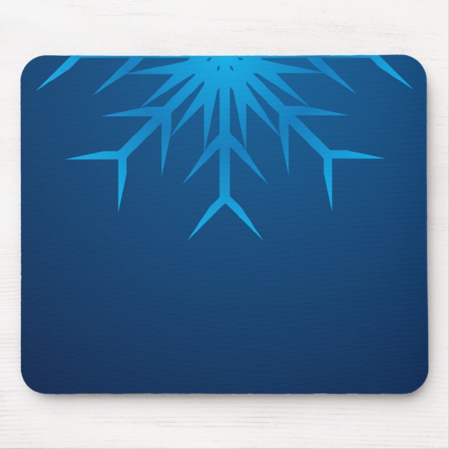 Mousepad floco de neve brilhante (Frente)