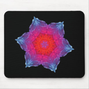 Mousepad Floco de neve de néon