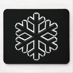 Mousepad Floco de neve do ferro