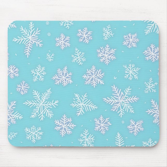 Mousepad Flocos de neve (Frente)