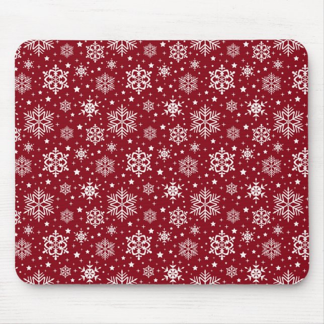 Mousepad Flocos de neve (Frente)