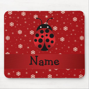 Mousepad Flocos de neve conhecidos personalizados do