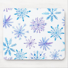 Mousepad Flocos de neve simples contudo elegantes |