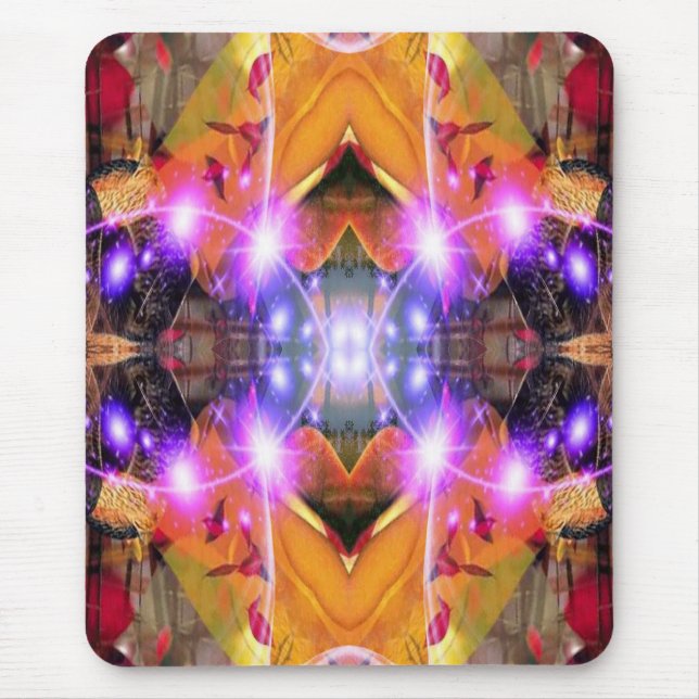 Mousepad Flor Abstrata (Frente)