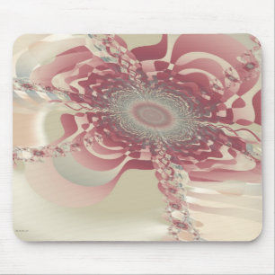 Mousepad Flor abstrata do F