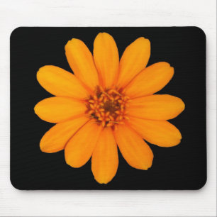 Mousepad Flor alaranjada