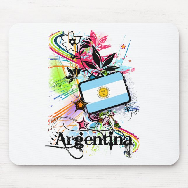 Mousepad Flor Argentina (Frente)