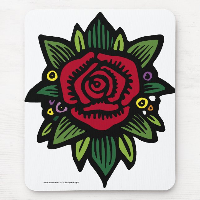 Mousepad Flor Bela (Frente)