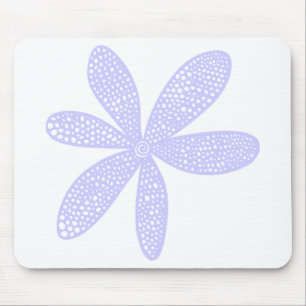 Mousepad Flor bonito - azul de pó