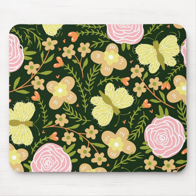 Mousepad Flor da Borboleta (Frente)