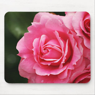 Mousepad Flor da flor do rosa do rosa