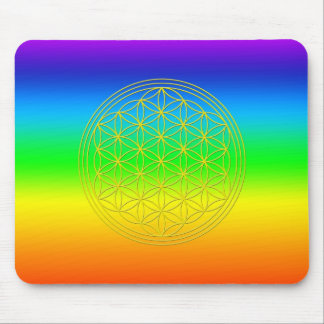 Mousepad Flor da vida chakra 2